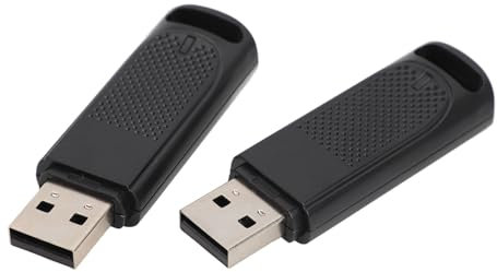 Verbesserter SteamVR USB-Dongle-Empfänger für Valve Index Controller für HTC Vive Tracker Aktivitätsempfang, USB-Dongle-Wireless-Empfänger 2 Stück (Black #13)