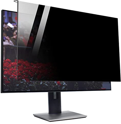 CUNIO Acryl-Computer Sichtschutz, 18–32 Zoll Universal Sichtschutz, Augenschutz Anti-Fingerabdruck Schutzfolie,25/27in 613x356mm