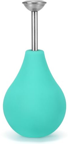 SUNJULY Alcachofa de ducha para cultivo, 230 ml, alcachofa para plantas, riego de silicona, con boquilla de acero inoxidable, pulverizador para regar semillas, bonsái, plantas sensibles, esquejes,