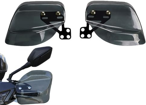 Derwrtup Motorrad-Handschützer Windschutz, Motorrad-Griffschutz - Kälteschutz Windabweiser Lenker Handschutz | Winddichter, wasserdichter, wetterbeständiger Motorrad-Windschutz für alle Motorradtypen
