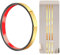 300cm-2cm Baguette de Finition en Acier Inoxydable, Moulure Murale, Moulure Décorative pour Cheminées, Cadres de Miroirs, Murs, Voitures et Meubles(Or)