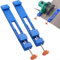 Oniissy 2PCS Adjustable Cutting Machine Base Guide,Circular Saw milling positioning clamps,Electric Circular Saw Milling Positioning Clamp,for Precision Cutting and Milling