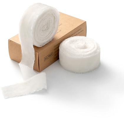 CHUQING Samtband Geschenkband Schleifenband Samt Dekoband Stoffband Weiß | Weiches Samtband als Geschenkband, Schleifenband und Dekoband für Basteln, Geschenkverpackung und Schmuckdeko