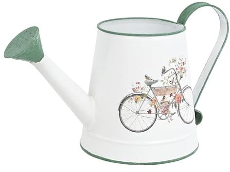 Z² BellaDecor Metall Kleine Gießkanne Vintage Zimmerpflanzen Verzinkte Gießkanne Garten Vintage Deko Metall Kanne mit Griff & Schnabel Landhaus Deko