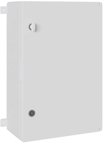 vidaXL Steuerungsschrank Grau 47 x 20 x 50 cm ABS Kunststoff | Hergestellt aus robustem Metall, das lange hält, Hält nassem Wetter stand wie ein Champion,