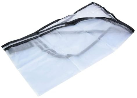 BESTonZON Pvc Schutzhülle für Golfwagen Regenschutz Transparent Praktisch Leicht zu Tragen Einfach zu Verstauen für Outdoor Einsatz