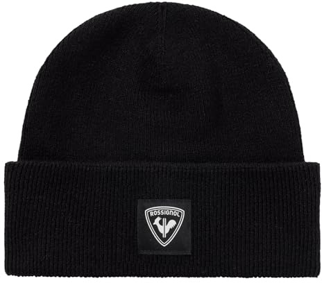 Rossignol Herren Damen Unisex Mütze Wintermütze Strickmütze Corporate T