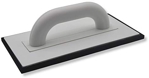 DEWEPRO® Fugbrett Ausfugbrett - Zellkautschuk schwarz - Fugscheibe Fugenbrett - 280x140mm - Werkzeug für Fliesenleger zum Verfugen