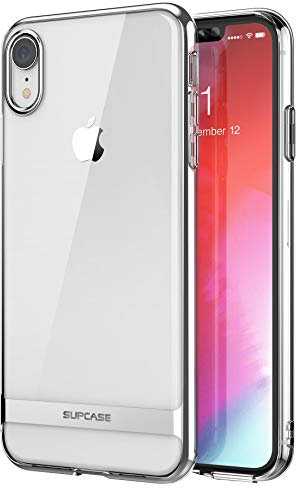 SUPCASE Unicorn Beetle Metro Series Slim Soft TPU Transparent Premium Protective Cover Supports Wireless Charging for 6.1-Inch iPhone XR (2018 Release), Clear
