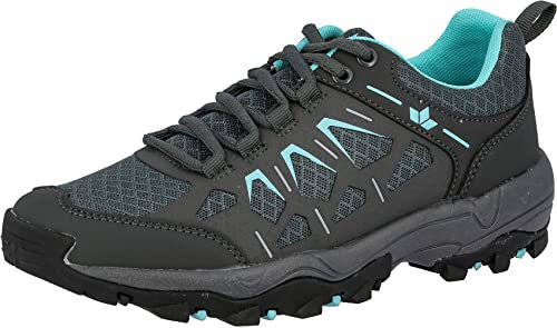 Lico Unisex Sierra Trekking-& Wanderhalbschuhe, Anthrazit Türkis, 40 EU