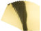 Ideen mit Herz Spiegel-Karton | Metallpapier | Bastelpapier metallic | 20 Bogen | Din A4 | 200 g/qm (hellgold | selbstklebend)