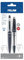 MILAN - 1 Stylo avec Encre Bleue et 1 Porte-Mine 0.5 mm Capsule Silver - Bleu Marine