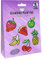 Ursus 43500004 - Diamond Painting Fruits, Stickern mit funkelnden Diamanten, Set mit 2 Stickerbögen in verschiedenen Designs, Diamantensteine, Picker, Wachs und Schale, inklusive Anleitung