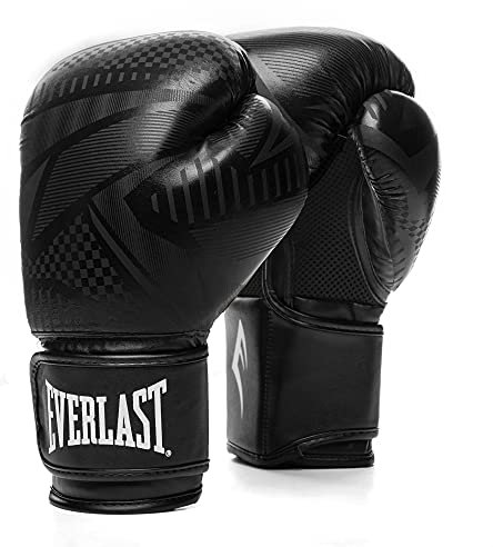 Everlast Unisex – Erwachsene Boxhandschuhe Spark Glove Trainingshandschuh, Schwarz Geo, 14oz