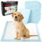 H-line Pack of 100 Quality Multi Layered Pet Dog Puppy Pads Large Absorbent Training Trainer Floor Toilet Pee Mats
