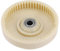 Uadme Ingranaggio Motosega, 8,9x3,5 cm Ingranaggio Interno della Motosega Elettrica in Plastica, 55 Denti Interni, Trasmissione a Catena in Metallo da 6 Denti