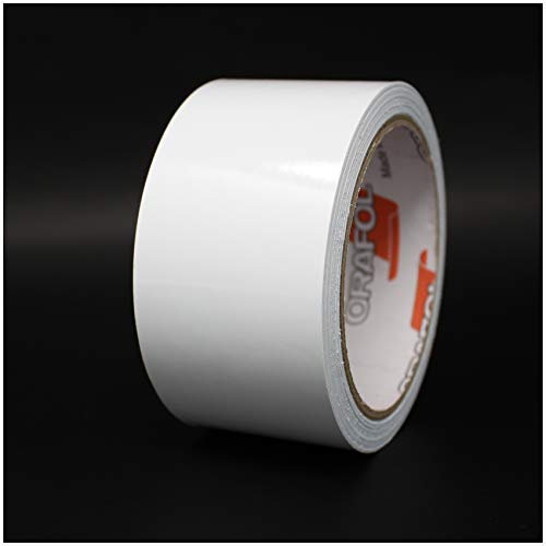 Finest Folia 10m Zierstreifen maritime Anwendung Boot Schiff Yacht Jetski Motorboot Ruderboot Kanu Dekorstreifen Klebestreifen Aufkleber wasserfest selbstklebend (5mm, Weiß)