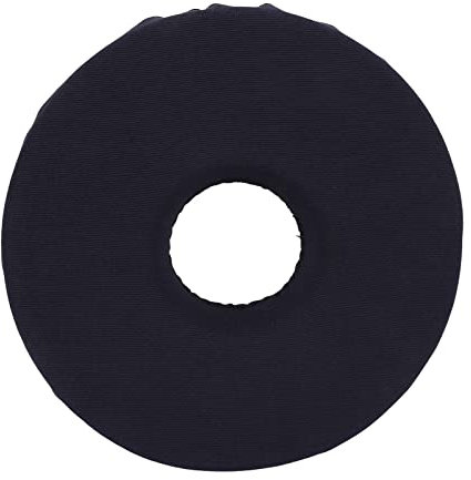 Fyearfly Rundes Ring Memory Schaum Kissen, Antidekubitus Donutkissen, 25 cm Donut Kissen Bettschmerzen Dekubitus Schmerzlinderung Sitzkissen für bettlägerige Patienten ältere Menschen(schwarz)