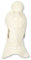 Sterntaler Baby - Mädchen Schalmütze Kleinkinder Schalmütze Bommel Strick, beige, 49