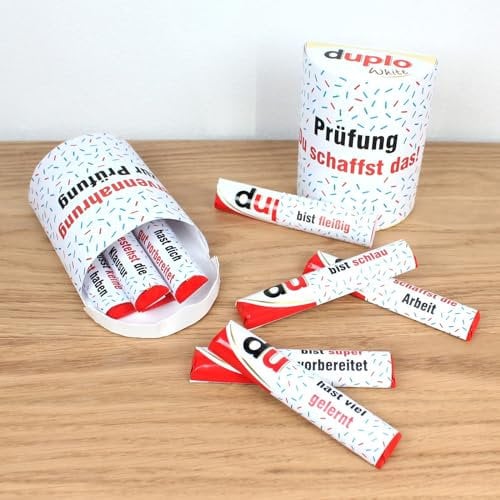 PAPIER SET - Duplo Prüfung Du schaffst das Motivation Arbeit Bachelor Master Klausur Abitur Abi