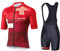 UGLY FROG Fahrradtrikot Kurzarm Set für Herren Fahrrad Trikot Kurzarm+Radhose mit 20D Gel,Ursprüngliche Gaze Radjacke und Radhose,MTB Radtrikot