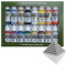 Silu- Vallejo Model Color U.S.A. 70.140. Set Pinturas Vallejo con 16 Bolas de Mezclado de Acero Inoxidable, Model Color para Pintar Maquetas, Miniaturas y Dioramas