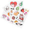Grupo Erik Gadget Decals - Abziehbild Ketnipz - Kawaii Sticker Set - wasserdichte und wiederverwendbare Aufkleber - Anime Aufkleber - Kenipz Fanartikel