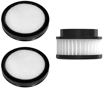 EUREKA Ersatz-HEPA-Filter-Set für NEC370 Akku-Staubsauger (2 Filter und 1 HEPA-Filter)