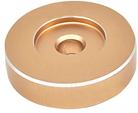 WATIIFUFU 7 Inch Vinyl Record Adapter Aluminum Record Clamp Easy Install Turntable Accessory