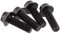 Wolf Tooth | Water Bottle Cage Bolts | Black | Bike Accessories Custom Parts Precision Engineered