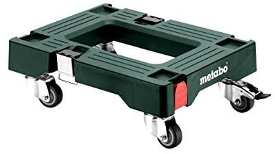 metabo Rollbrett AS 18 L PC (schnelle Fixierung über Metallspanner, Verbindung, Klemmvorrichtung, gebremste Lenkrollen, sicheres Arbeiten) 630174000, Legierter Stahl, Mehrfarbig