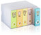 AhfuLife CD/DVD/Blu-ray Aufbewahrung Boxen Farbenfrohe, DVD Box Platzsparende Transport-Hüllen, CD Hüllen für Auto und Zuhause bis zu 120 Discs Ideal für Geschenke (Bunte)