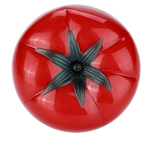 Fdit Küchentimer Eieruhr Countdown Timer 60 Minuten Tomatoform mechanische Kochen Backen Helfer mit Alarm Hausdeko Küche Zubehör(Small:6.3 * 4.5cm)