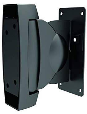 Monoprice 139488 Wandhalterung für Lautsprecher, verstellbar, 10 kg, Schwarz, 1 Paar