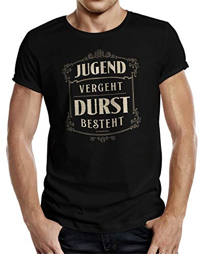 Geschenk T-Shirt für den Ruhestand - Jugend vergeht Durst besteht 4XL Nr.6418