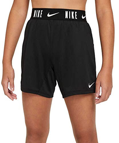 Nike Unisex Kinder Df Trophy 6in Shorts, Black/Black/White, 164 EU