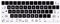 WYGCH Silicone Magic Keyboard Cover Skin for iPad Pro 12.9 Inch Magic Keyboard(4nd Generation) 2020 Model MXQU2LL/A,for iPad Pro 12.9 Keyboard Protector Accessories-Cute Cats