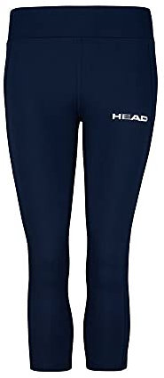 HEAD Damen PERF 3/4 Tights W Tennishose, blau, L