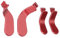 Controller-Paddles, 4 Austauschbare Paddle-Ersatz-Controller-Teile aus Edelstahl für One Elite Series 2