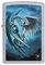 Zippo Sturmfeuerzeug - Anne Stokes Collection - Satin Chrome Finish, Color Image - Nachfüllbar - Wiederverwendbar - Windfest - Geschenkbox - Made in USA