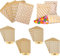Ruucy 100 Stück Papiertüten Braun Candy Bar Tüten Kraft Geschenktüten Süssigkeiten Beutel Bonbon Taschen für Geburtstagsfeiern Hochzeit Party Geburtstag, 18 x 13cm