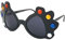 Alsino Sonnenbrille Herzbrille Fun-Brille Party Brille Photo-Booth Hippie, Einheitsgröße für Damen und Herren – (F-014) Maske schwarz