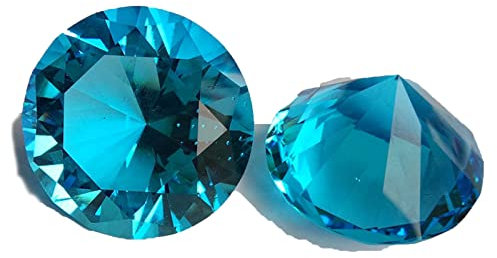 Eterspr Kristall Glas Diamant, Kristallglas Diamant Deko, Crystal Glas geschliffen Diamant, für Hochzeitsdekoration, Partydekoration, Schaufensterdekoration