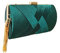 CORIOS Clutch Donna Borsetta da Sera Borsa a Spalla con Frange Pochette Piccolo con Catena Elegante Borse Messenger Cocktail Festa Cerimonia Ballo Borsa a Tracolla Verde