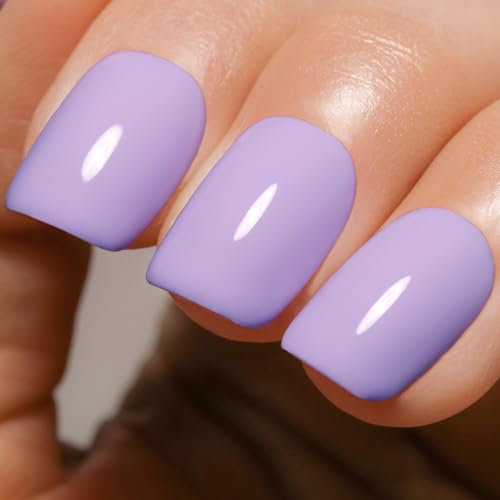 Imtiti Vernis à ongles en gel, 1Pcs 15ml Vernis à ongles en gel de couleur violette, vernis à ongles à LED, manucure de salon, bricolage à la maison, cadeau de vacances