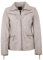 Otto Kern - Damen Echtleder Lederjacke Lammnappa Off White Größe 42