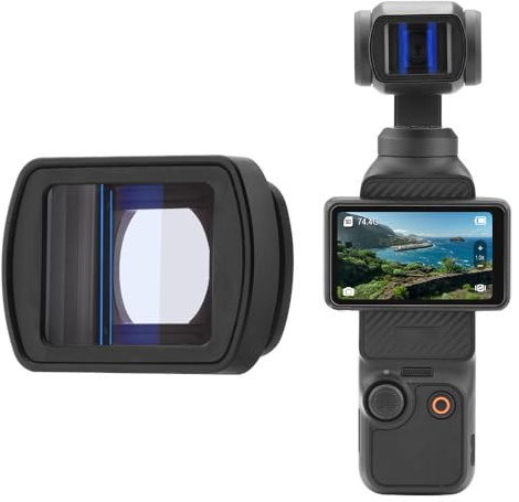 Movie Lens Filter for DJI Osmo Pocket 3 Movie Lens Filter optical Wide View 1.15X Movie Wide Screen Ultra Light