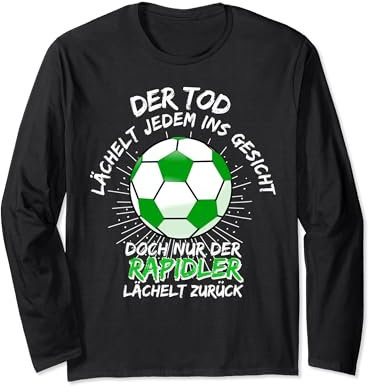 Dialekt Spült / Rapid spült / Fußball rapid / Dialekt oida Langarmshirt