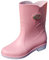 Stivali di gomma da uomo in PVC da lavoro stivali da pioggia stivali da pioggia per donne leggere, rosa, 38 EU