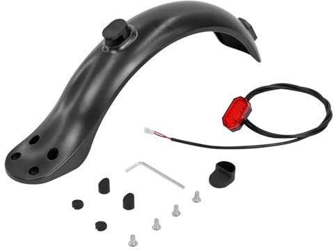 ZEMNLO Parafango a vite a quattro fori Scooter elettrico Parafango a 4 viti Accessori applicabili Parafango posteriore Viti fanale posteriore Tappo in gomma Parafango per monopattino elettrico(1set)